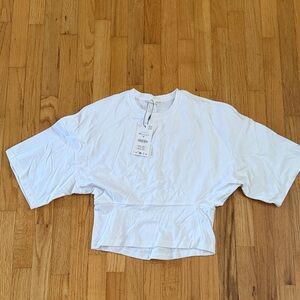Zara cinch tee
